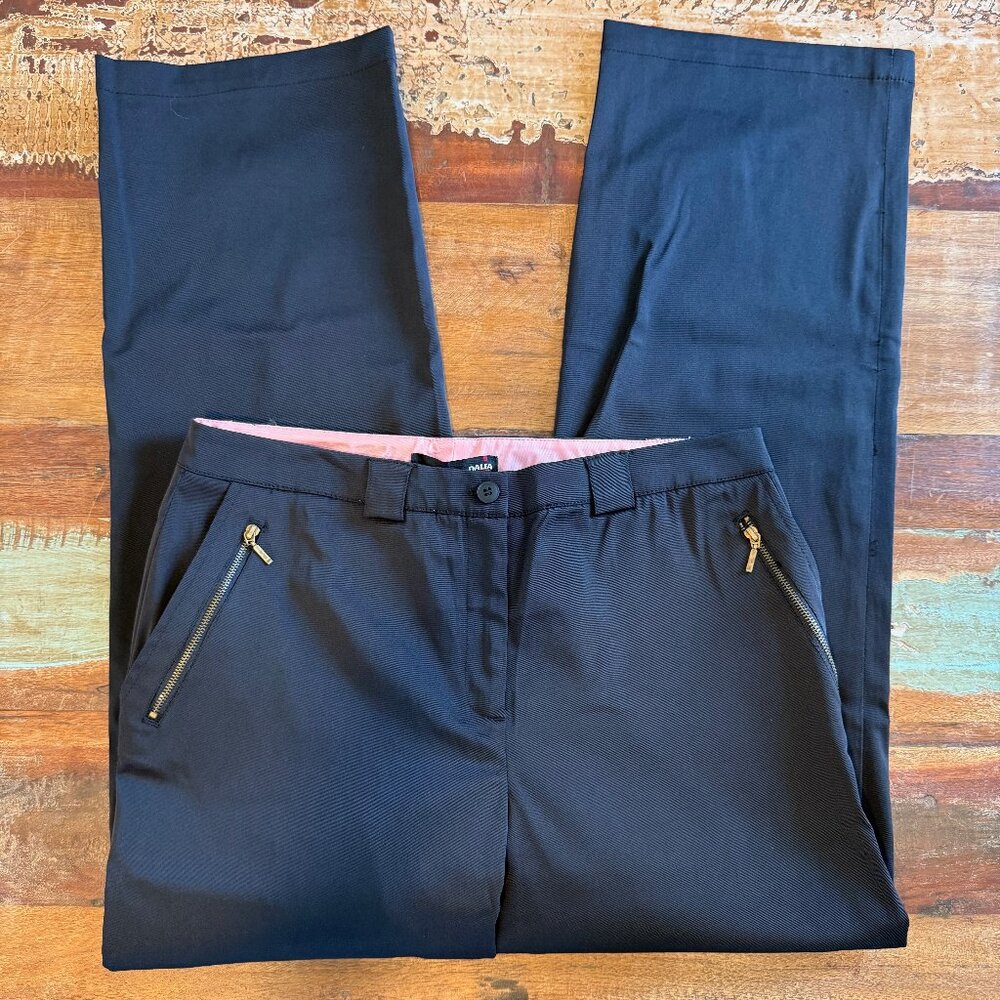 NWT‎ Dalia Black Straight Leg Modern Pant Size 14P